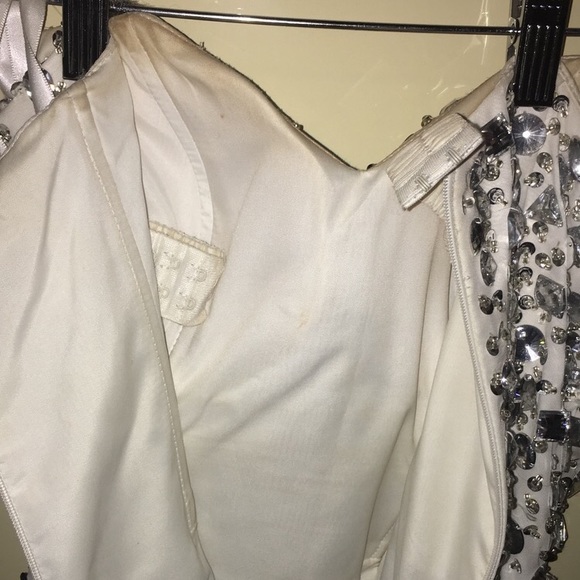 White prom dress - Picture 5 of 5